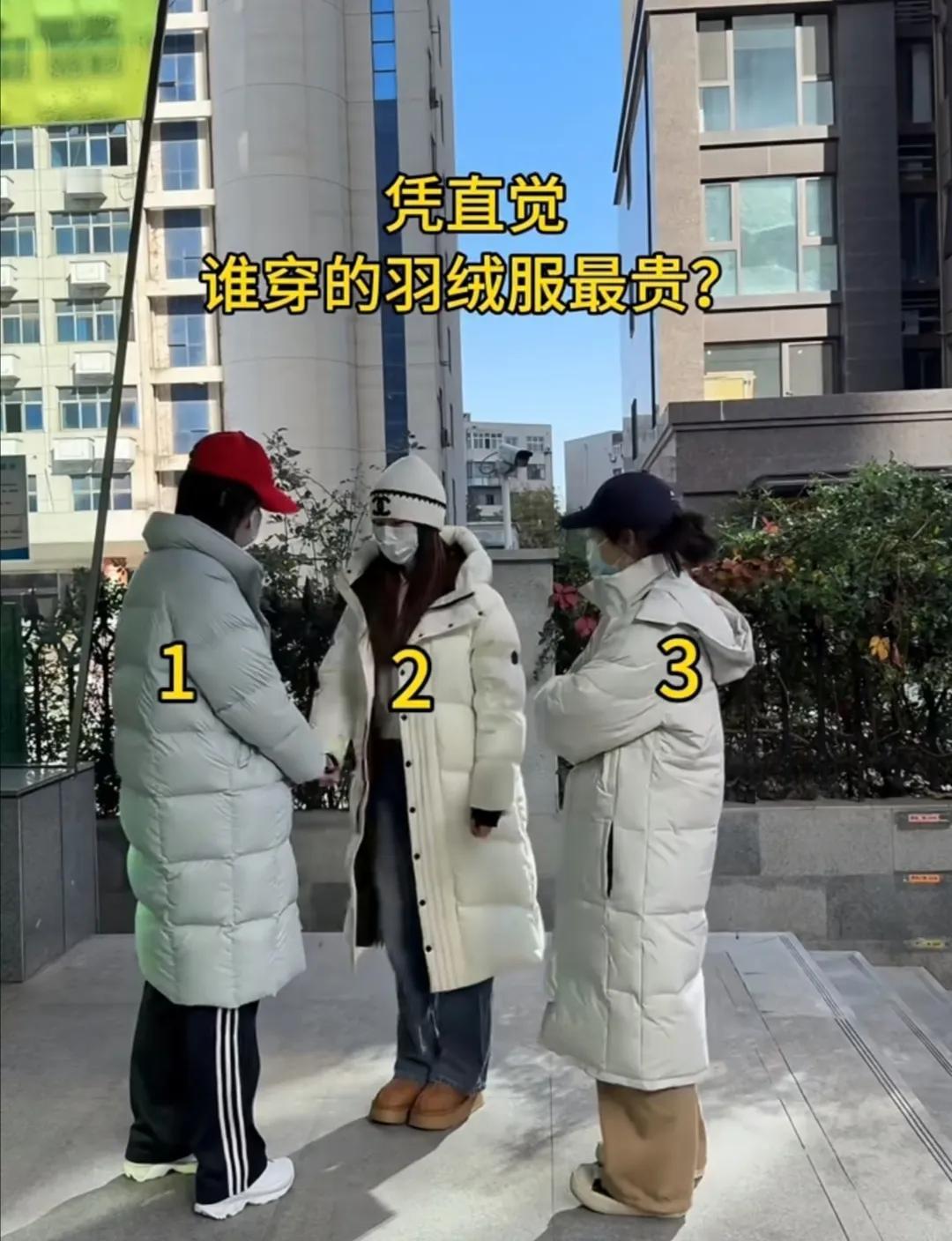 不得不说，这就是廉价羽绒服跟高端羽绒服的区别，懂的人一眼就能看出来。[捂脸]