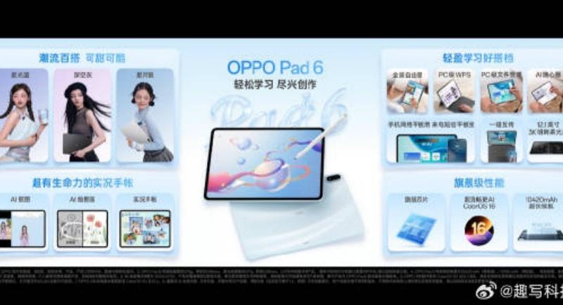 OPPO Pad 6
这个实况手帐搭配一碰互传，创作确实挺方便的，手机拍，传到平