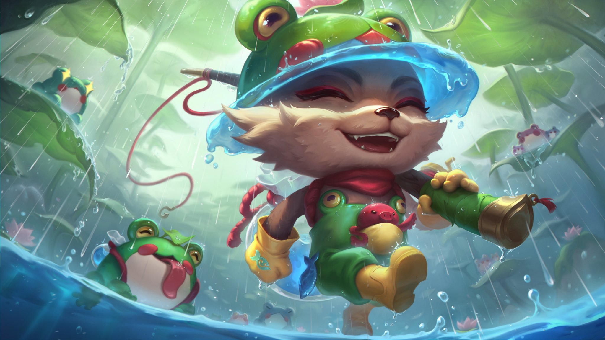 青蛙雨衣 提莫（cr:wenzuki）英雄联盟