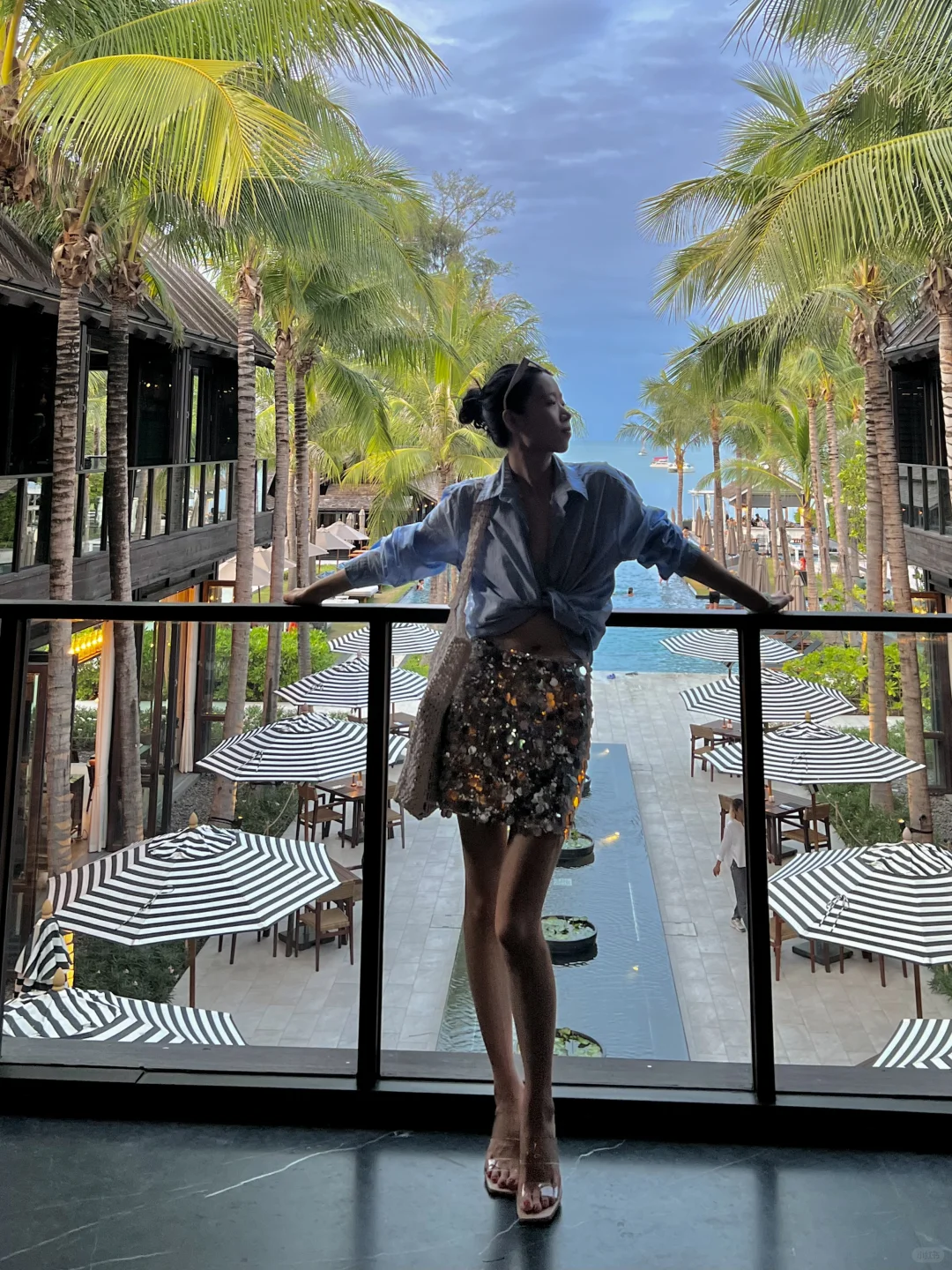 时髦小姨的度假拍照姿势🏝️📷photo poses