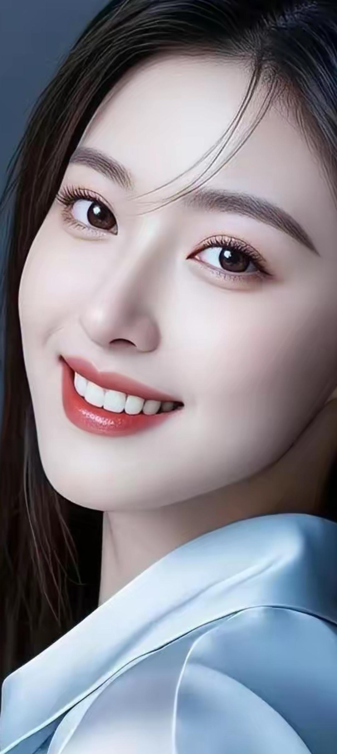 温柔甜美的微笑，散发着无限魅力！😊✨