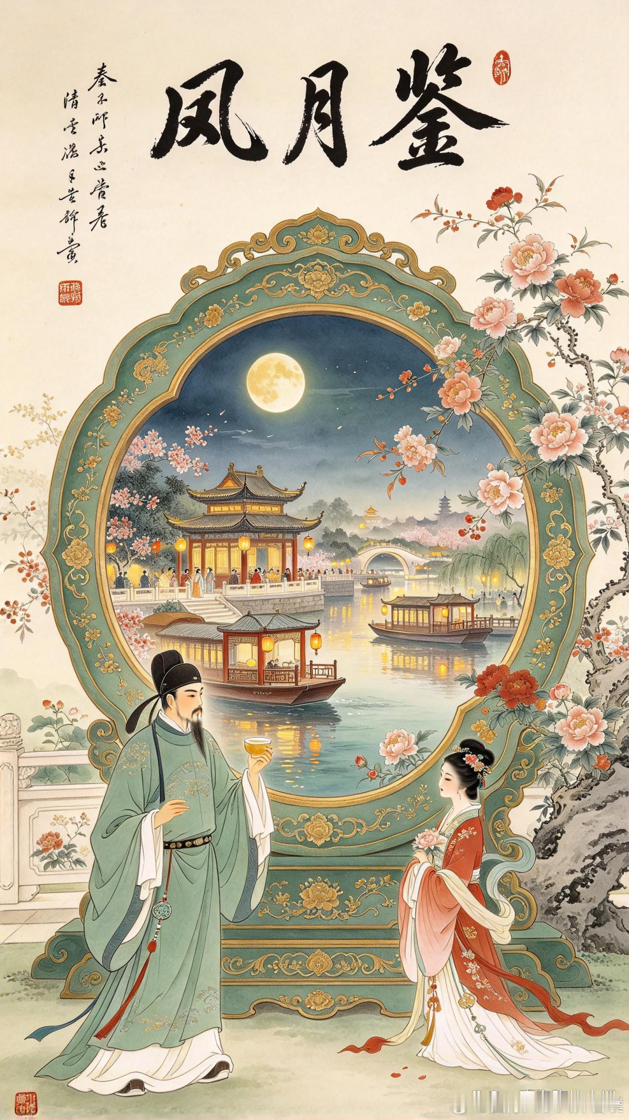 千古奇文《风月鉴》：128字道破情爱真相，镜花水月，亦是一生￼人这一辈子，最难过
