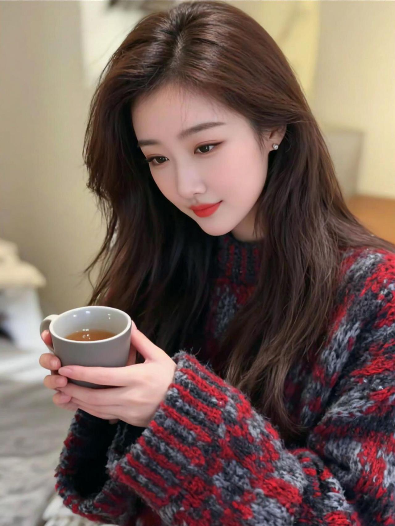 AI暖调优雅写真 抖音ai创作