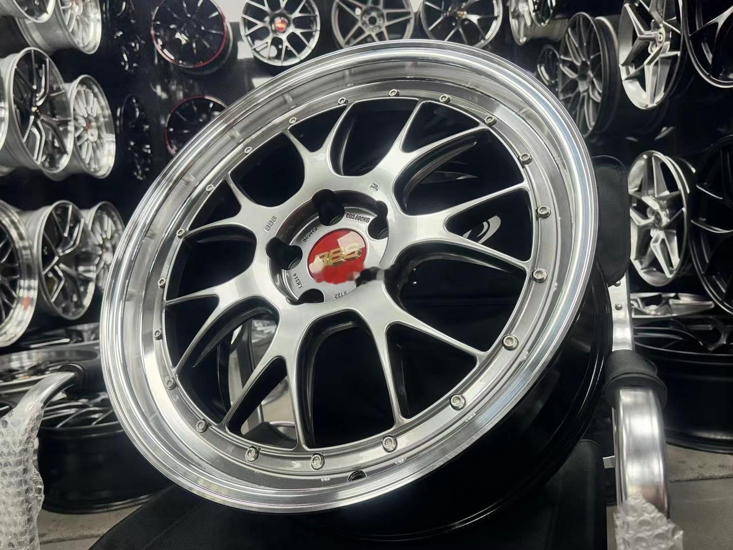 心情件，更运动的双片锻造 LMR 日本BBS LMR DB色 BKBD​20寸8