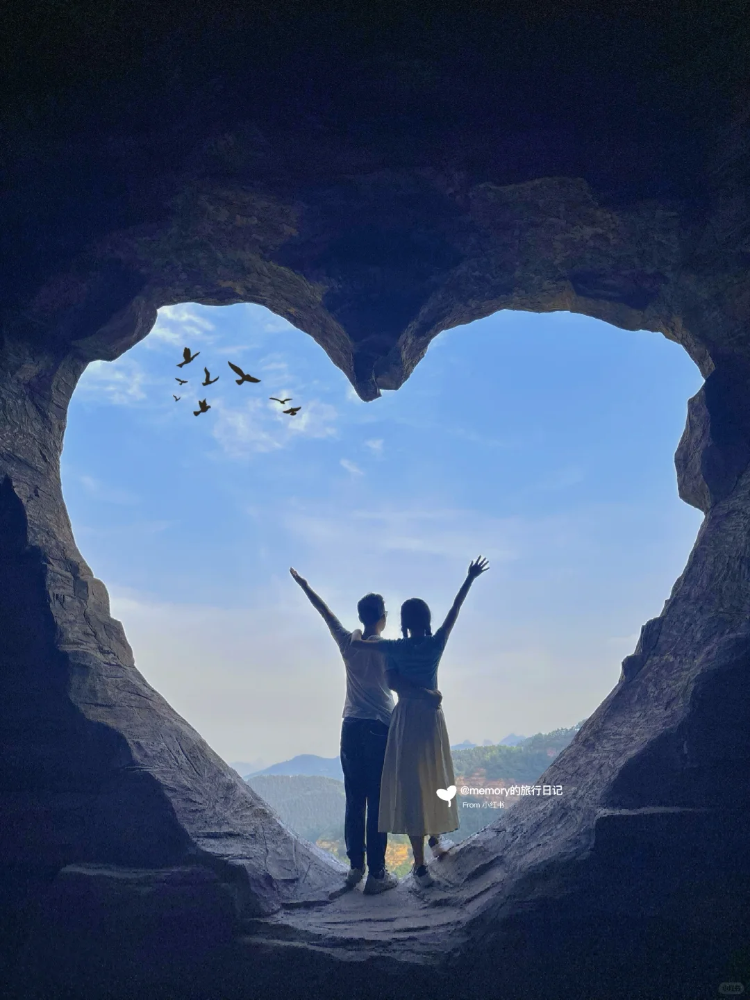 石家庄周末自驾2h♥️中国爱情山打卡完毕！