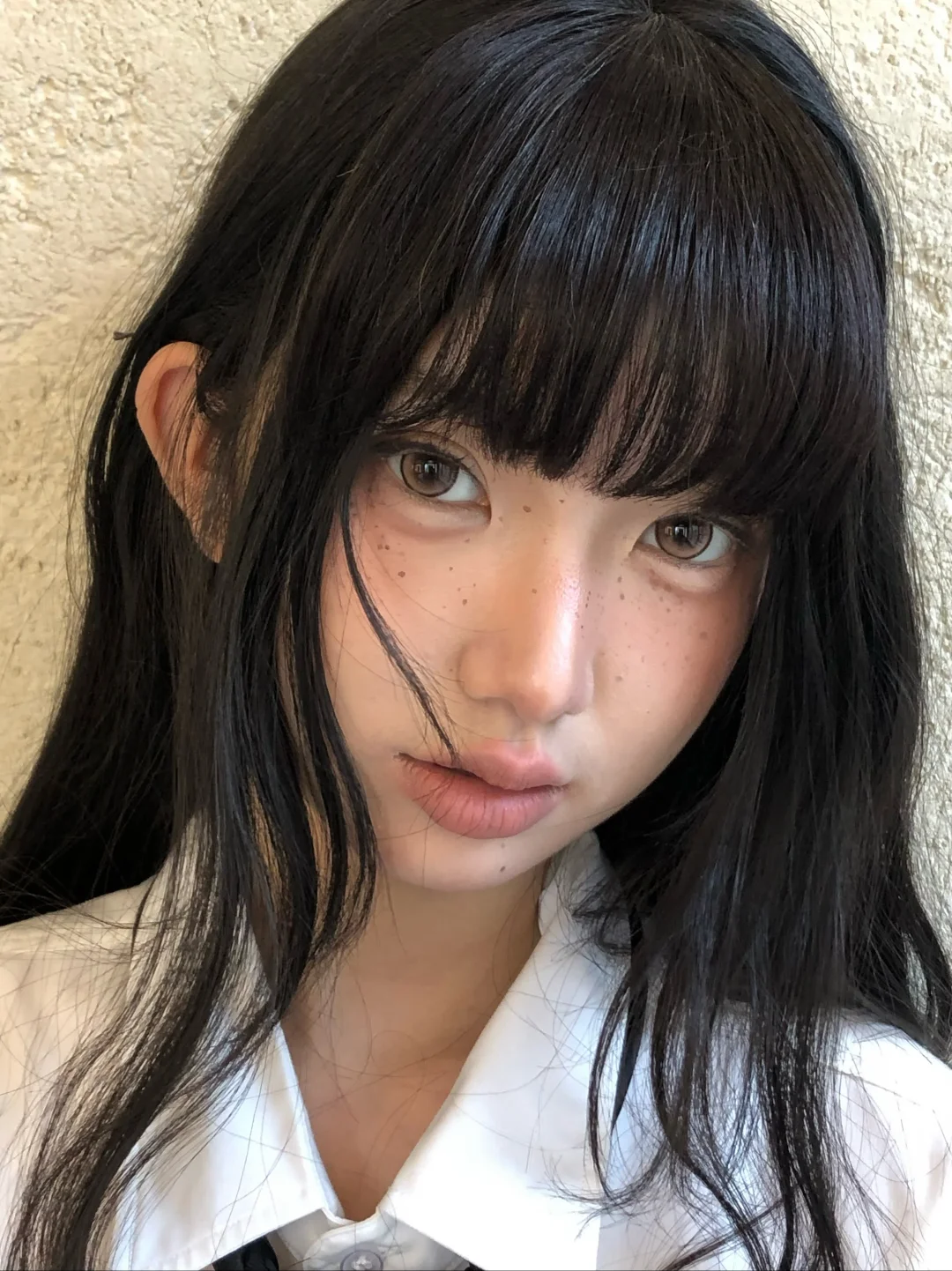 原生雀斑妆