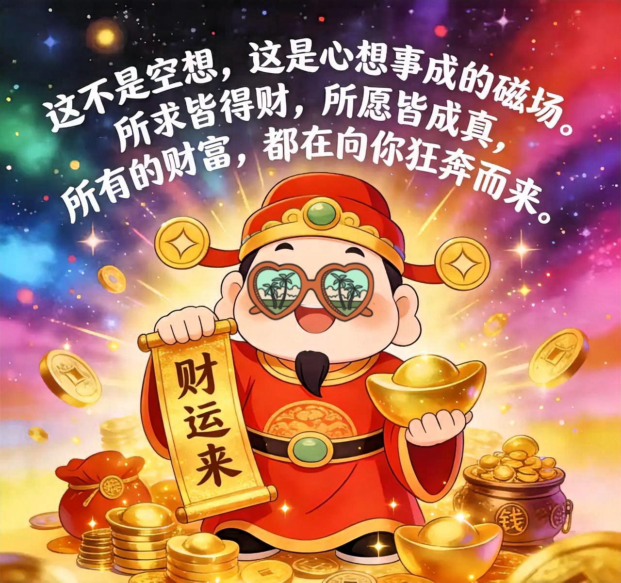 信不信！现在就写下「财运来」三个字，好运马上向你靠近！
 
别觉得这是玄学，这是