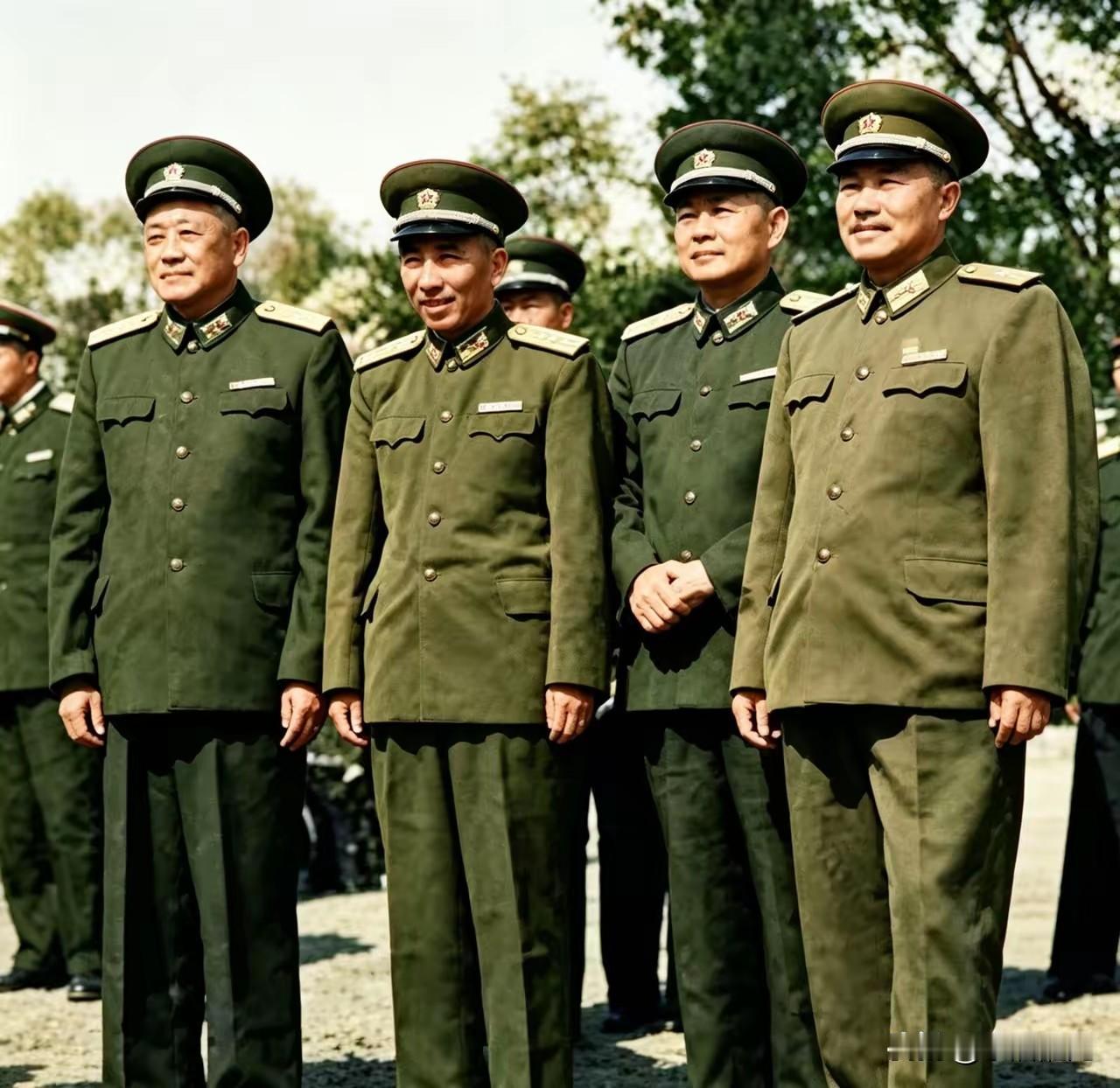下图这四位德高望重的领导你能认出来吗？
这是1957年，全民抗战爆发二十周年纪念