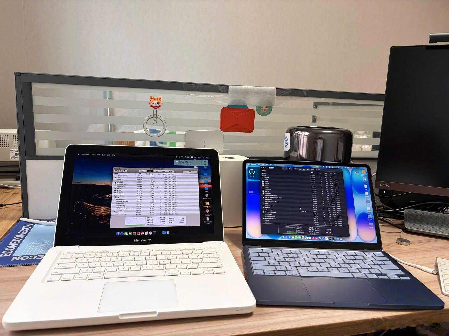 怀旧小抽屉 Macbook Pro小白VS Macbook Neo见过小白的朋友