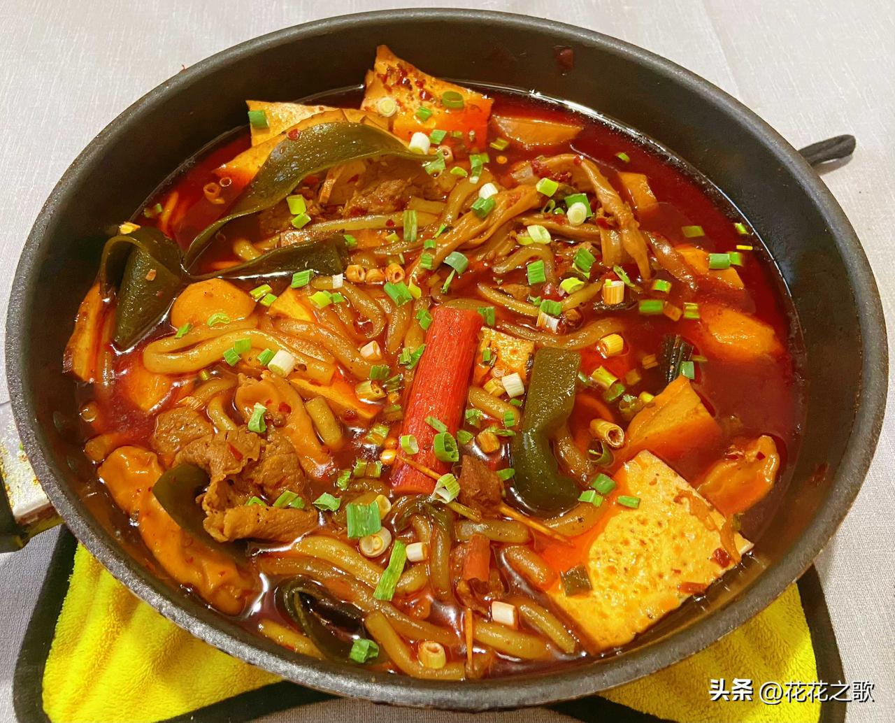 昨天是一锅，都觉得这样吃不错。

既然如此，那就今天继续，不仅继续，还叠加，直接