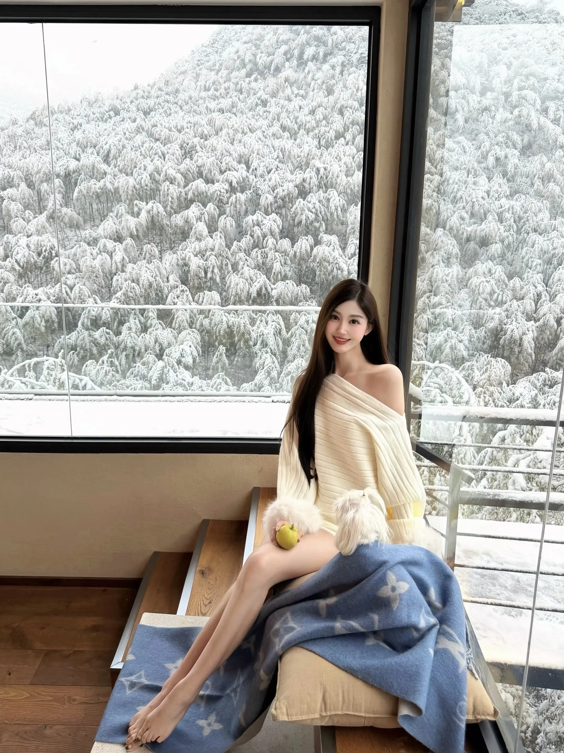 “雪一落就美成了诗”