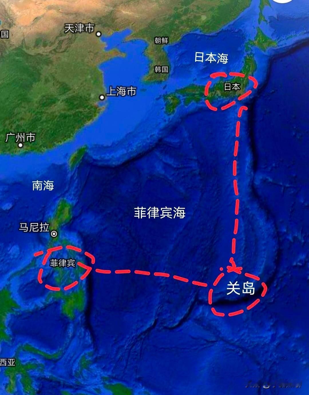 西太平洋藏着个“海上十字路口”？

关岛的位置太关键了！ 

它卡在马里亚纳群岛