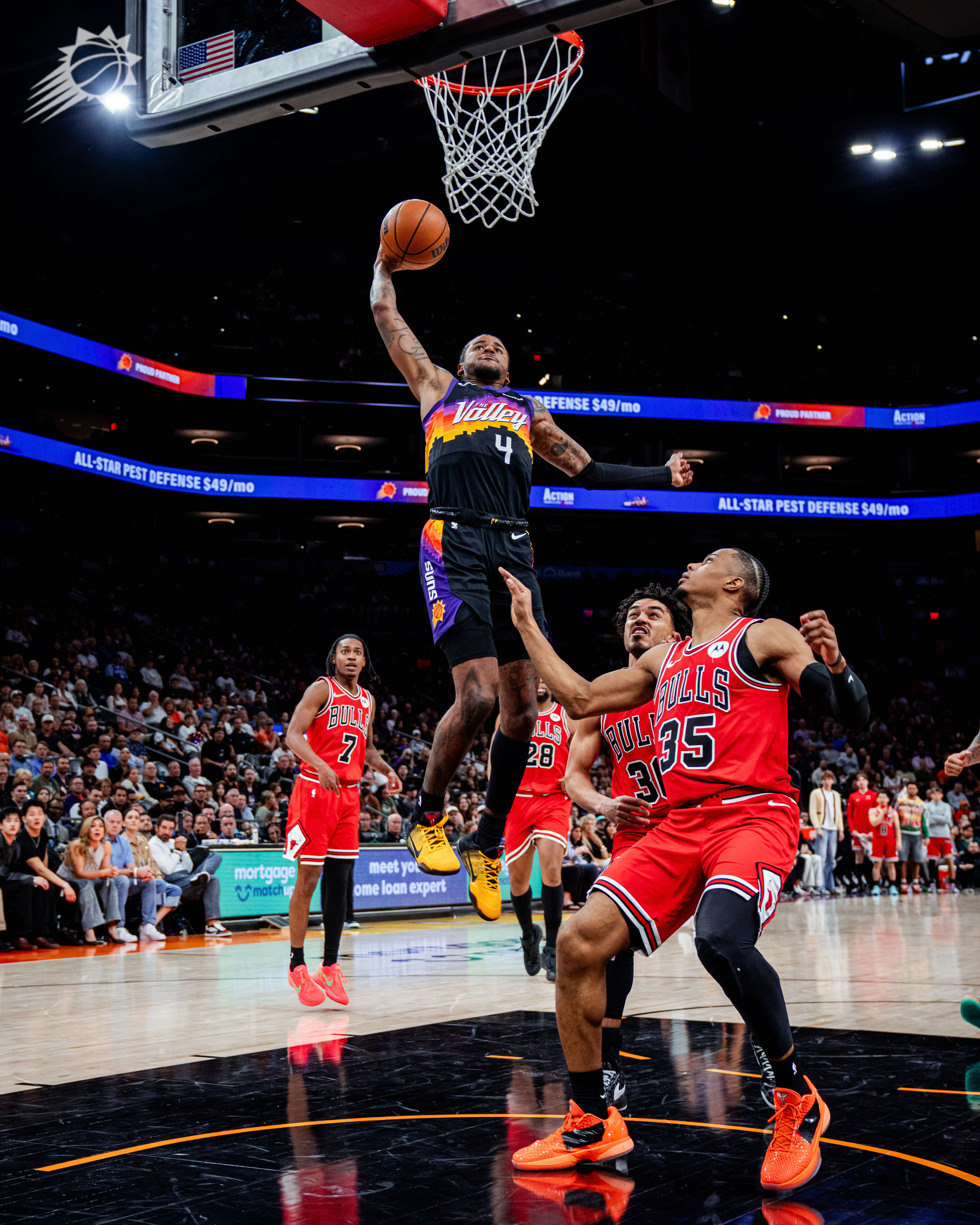 JG‼️菲尼克斯太阳 ｜旭日东升｜公牛vs太阳