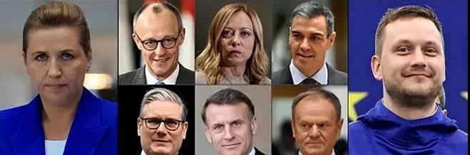 美欧撕破脸？法国、德国、意大利、波兰等7个欧洲大国领导人，直接组团发布联合声明，