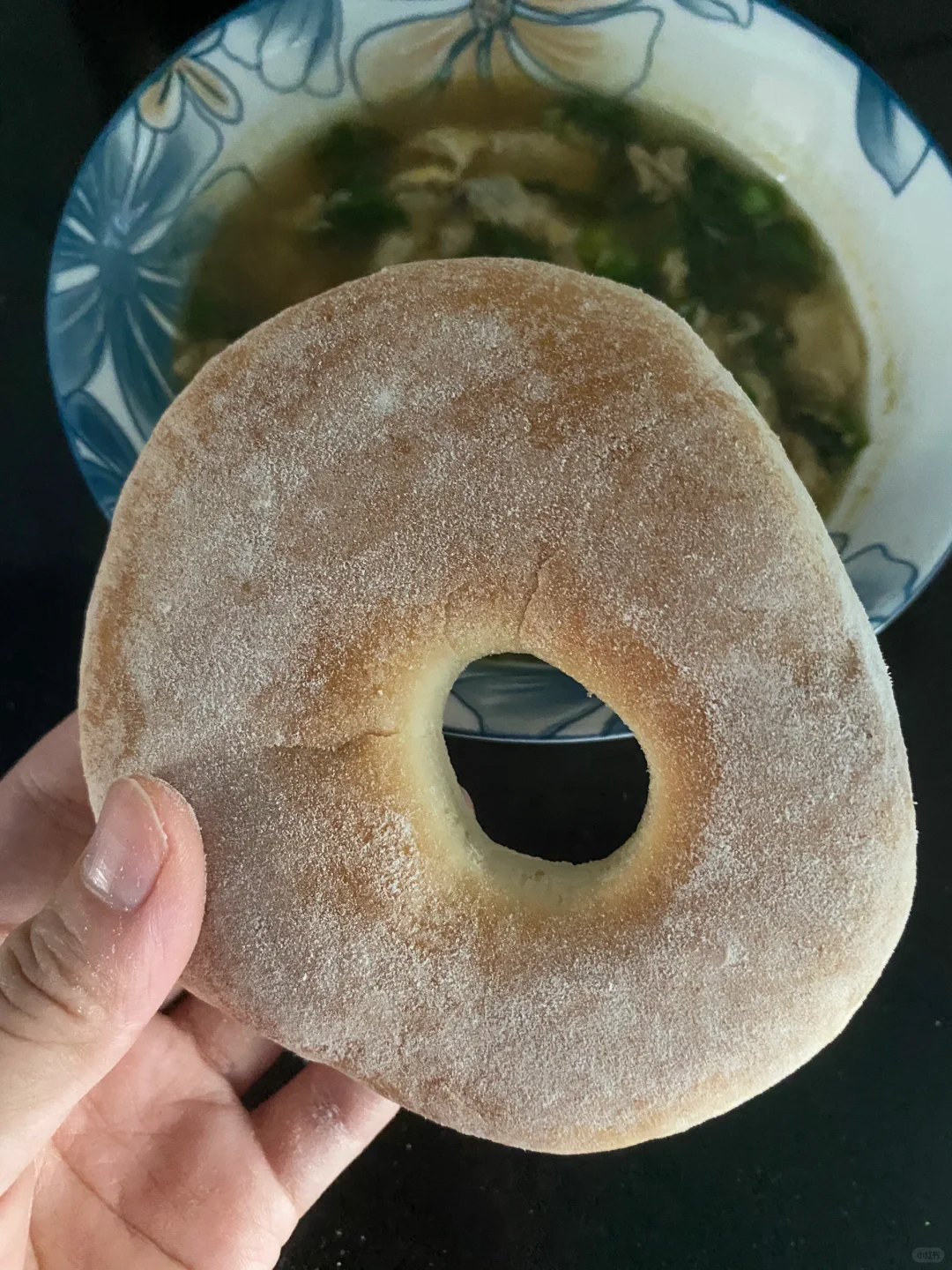 东北老式光头圈烧饼，简直太好次啦!