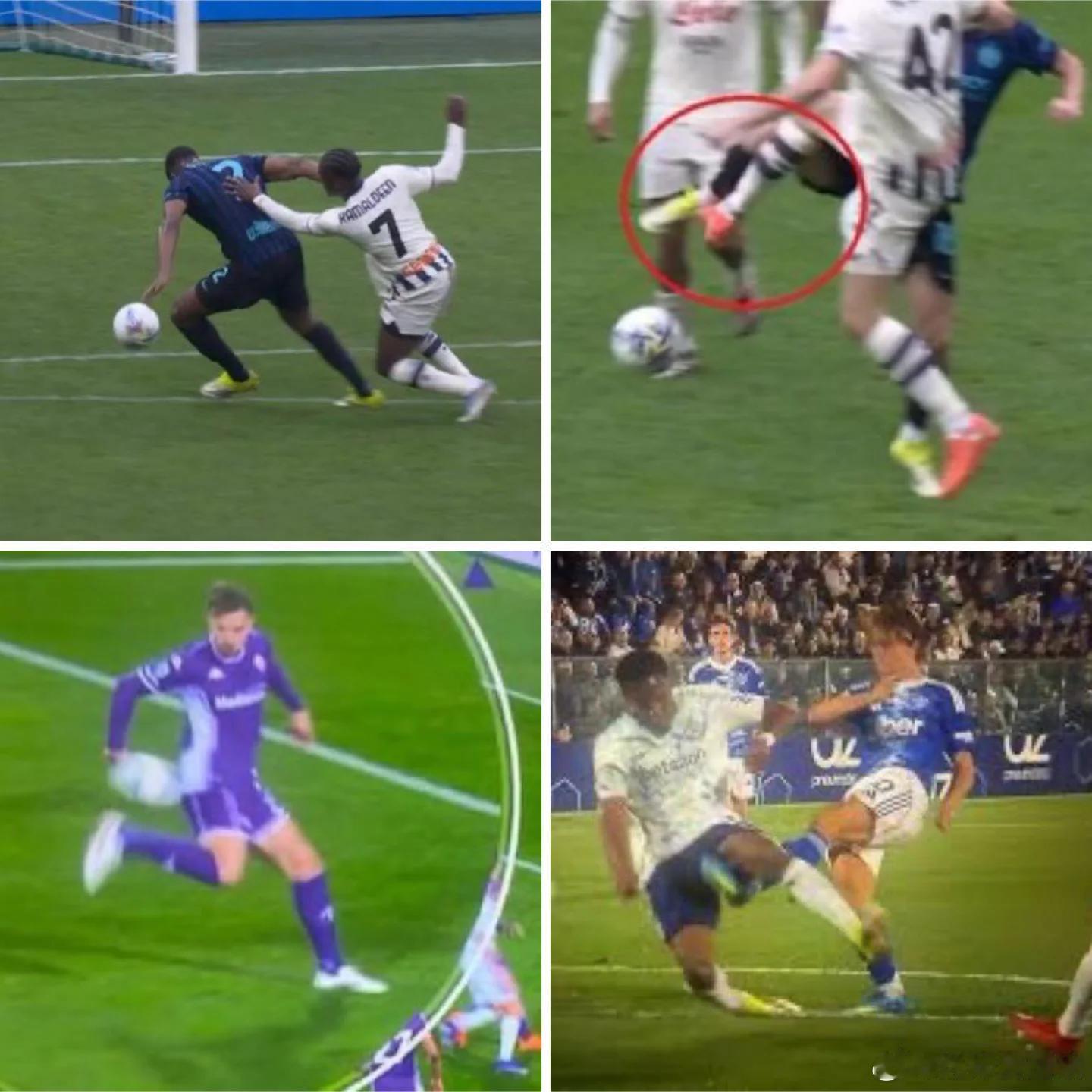 国际米兰近几轮遭遇的误判，图片中还不包括里奇禁区手球。国际米兰意甲科莫3比4国际