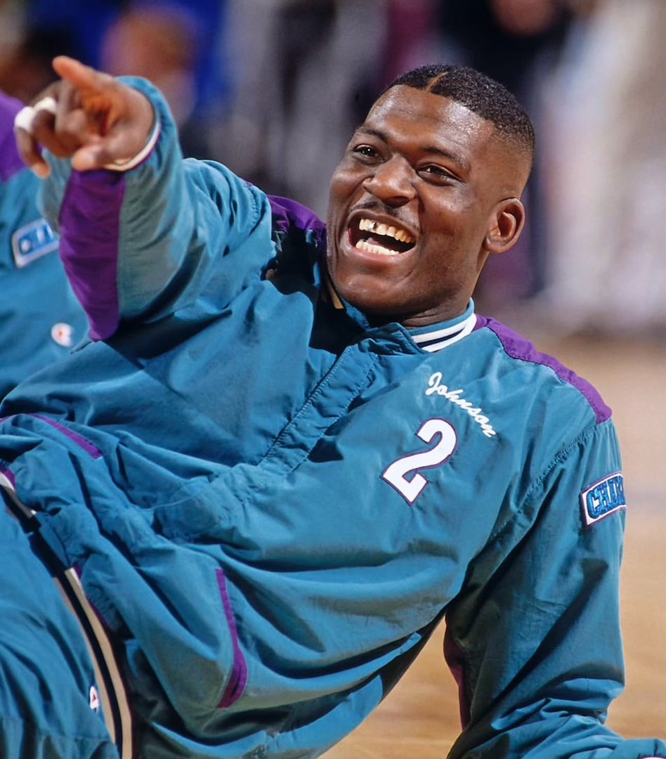 篮天下 “大妈”约翰逊，微笑生活~🙂Images via slamine 43