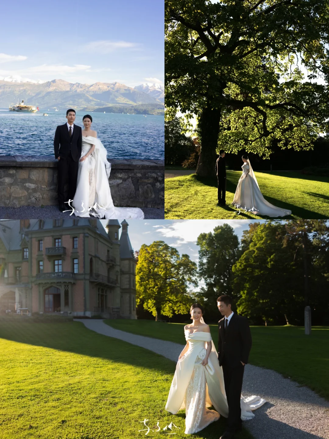 瑞士🇨🇭城堡婚纱👰