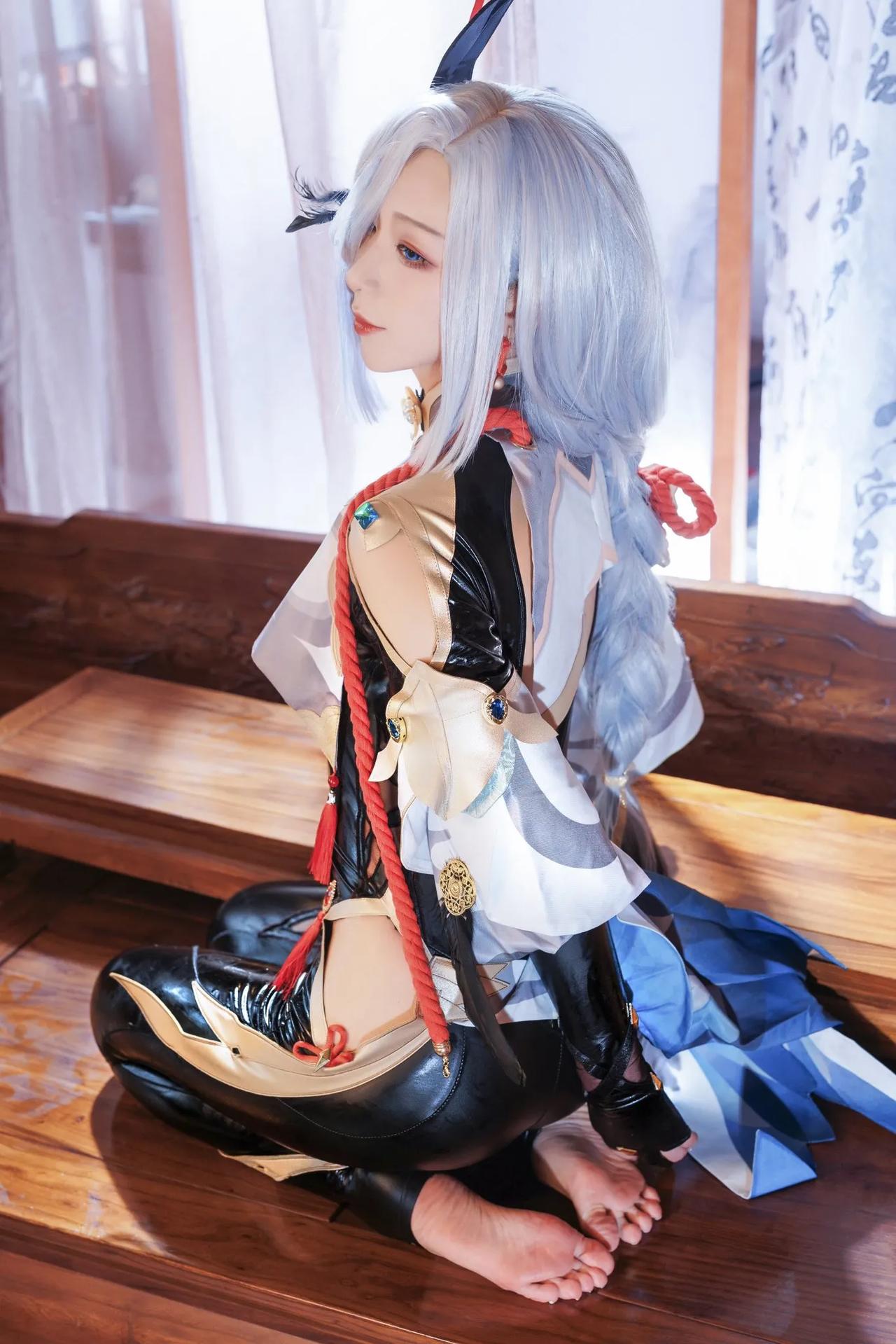 师傅露面，岂能没申鹤的场子！#原神# #二次元# #游戏#
