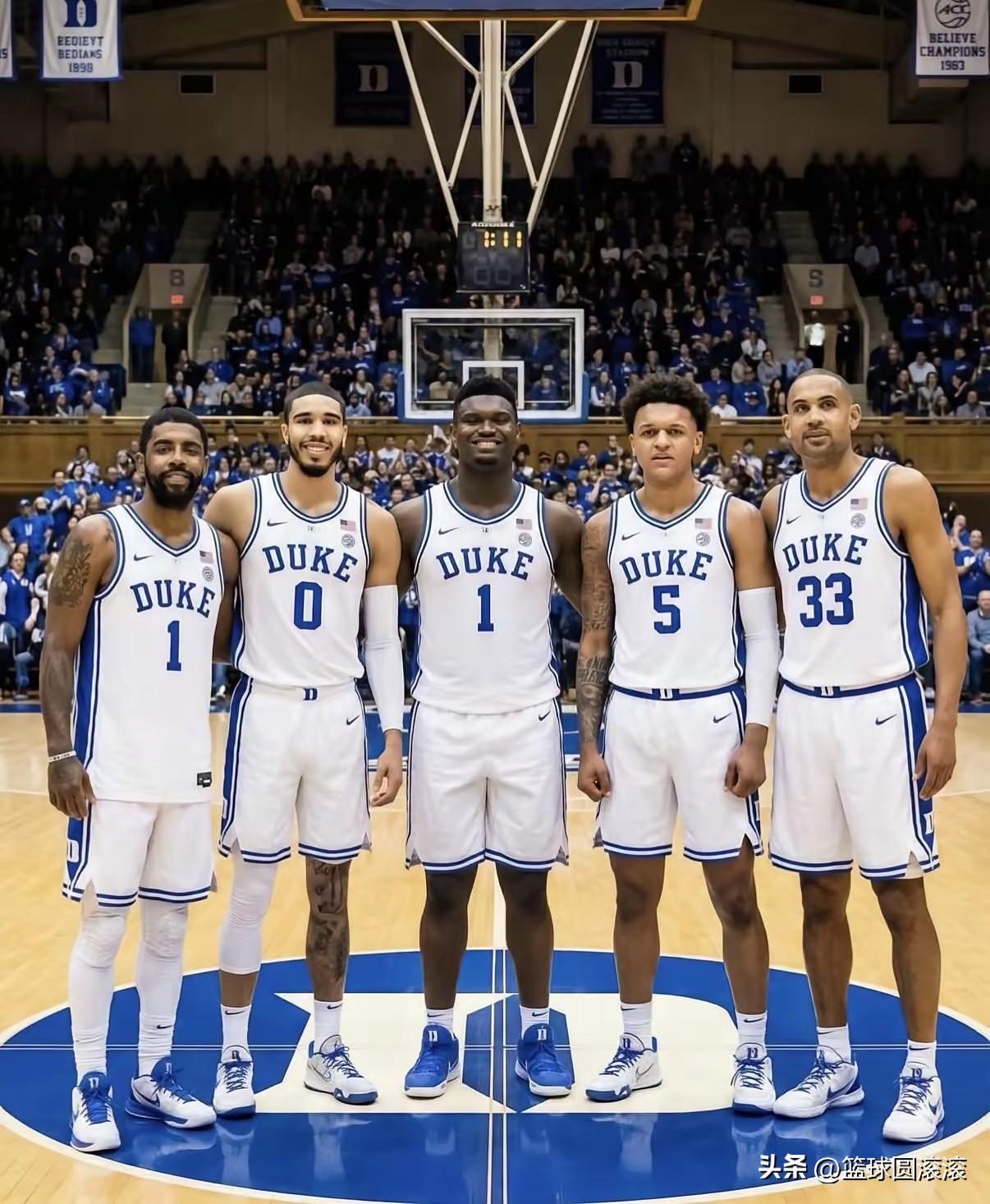 这张P图一出来，老球迷都坐不住了！凯里·欧文、杰森·塔图姆、锡安·威廉森、保罗·