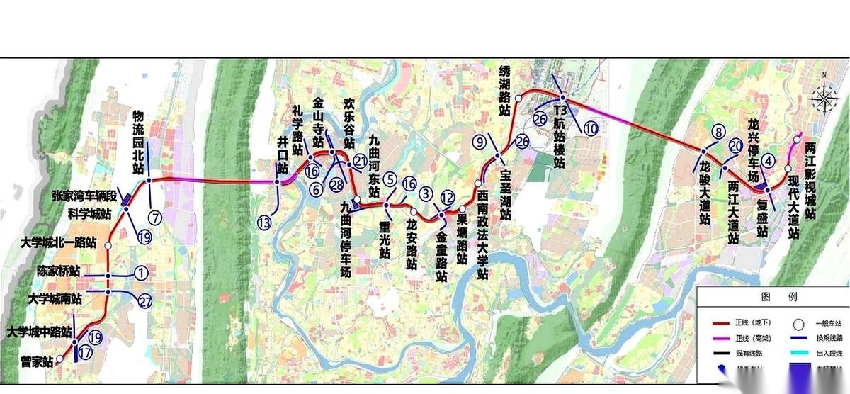 重庆15号线，堪称我今年见过最牛的行为艺术。
每天上班，都能看到崭新的列车在我眼