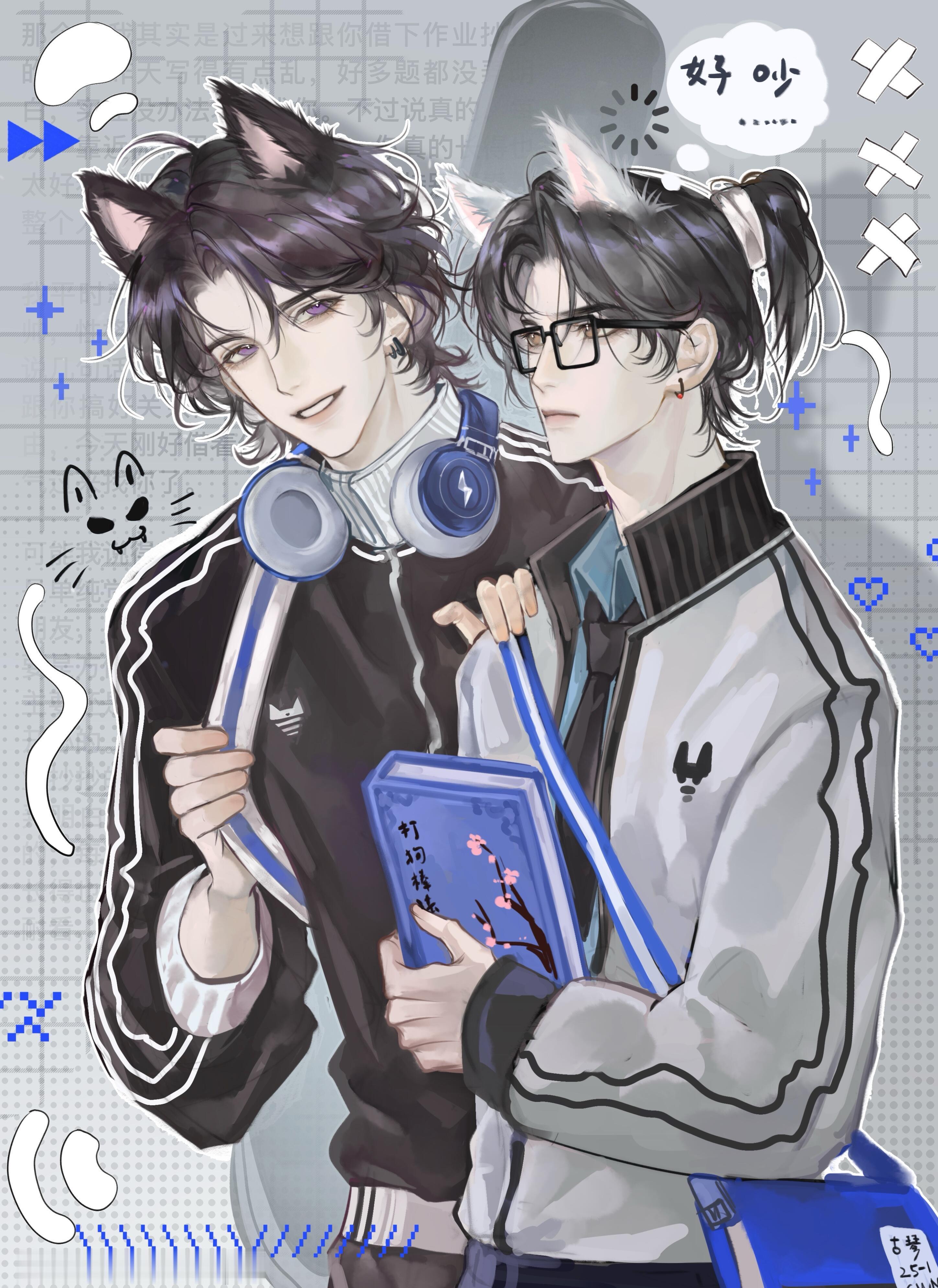 某位小友借帅同学作业抄ing……二哈和他的白猫师尊｜墨燃楚晚宁xhs：努力变瘦的