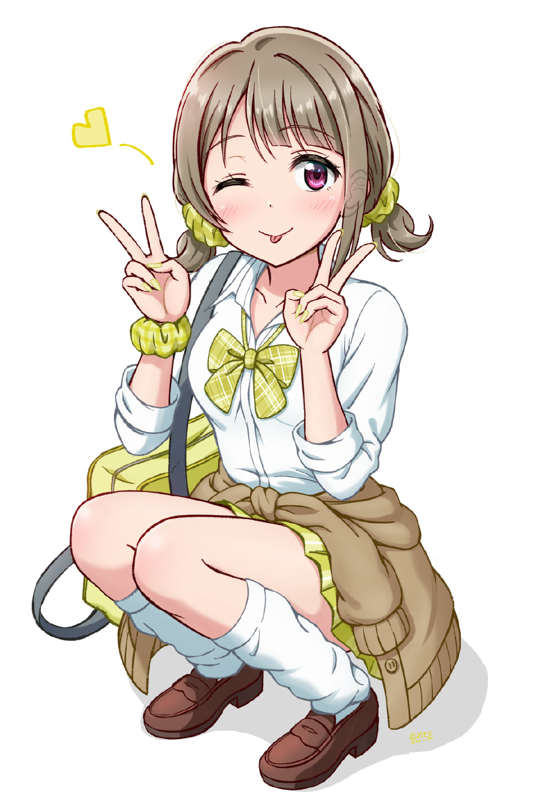 中须霞——虹咲学园校园偶像同好会——画师: ckst (しーけー)，网页链接