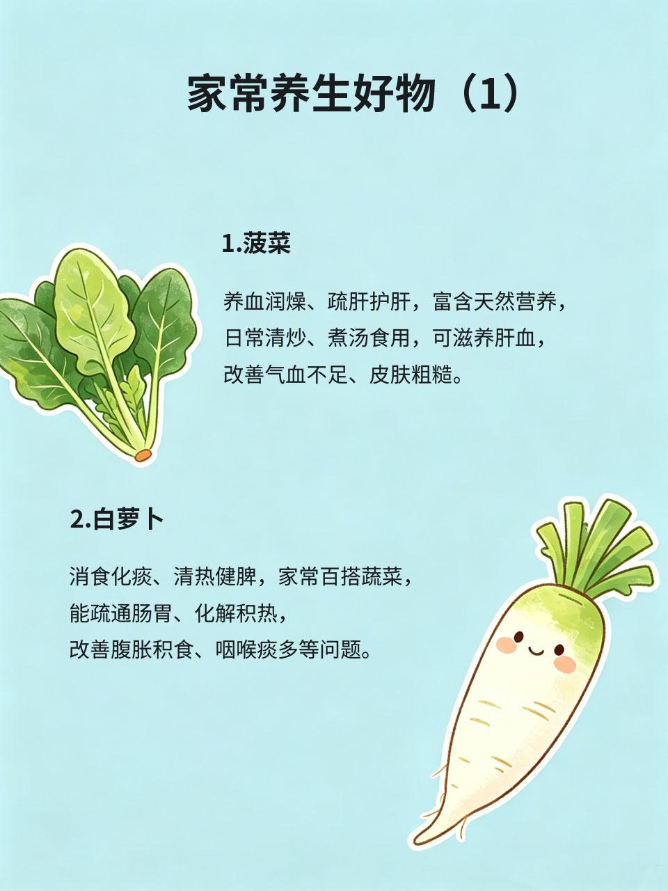 中医讲究药食同源，这些家常菜都是养生好物
中医药食同源理念，重在以家常食材调脏腑