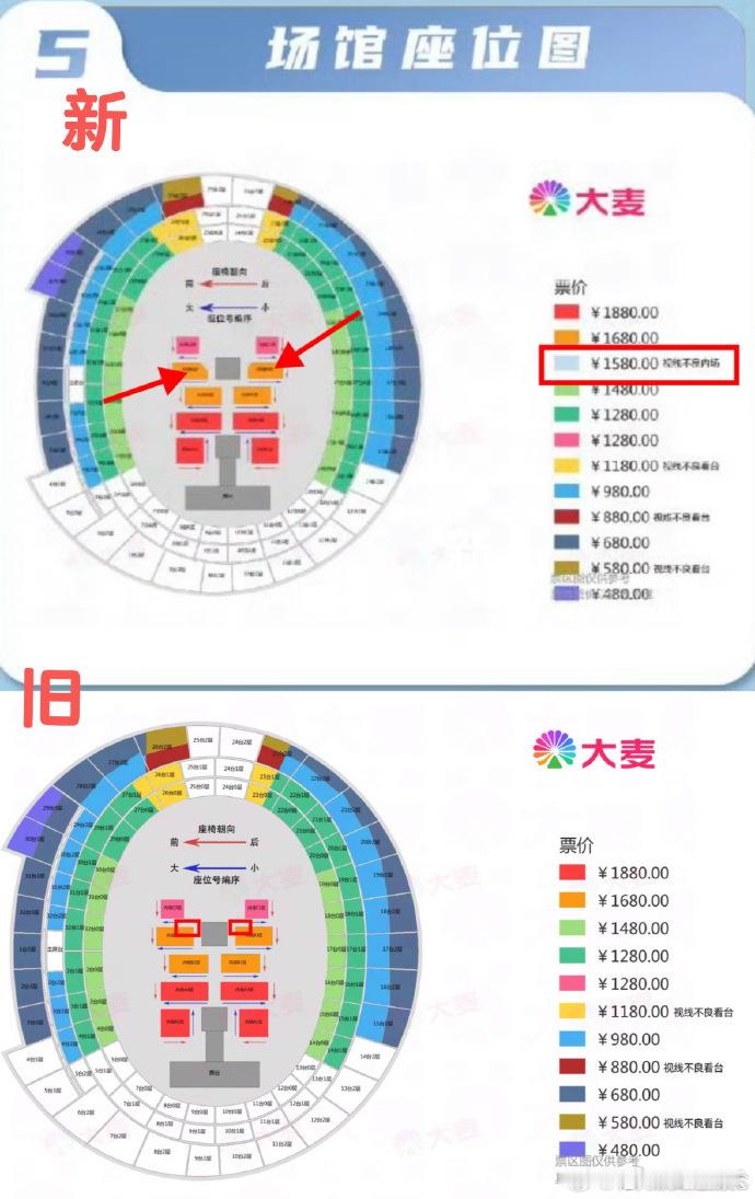 时代少年团上海演唱会座位变化时代少年团上海视线不良内场时代少年团上海演唱会座位变