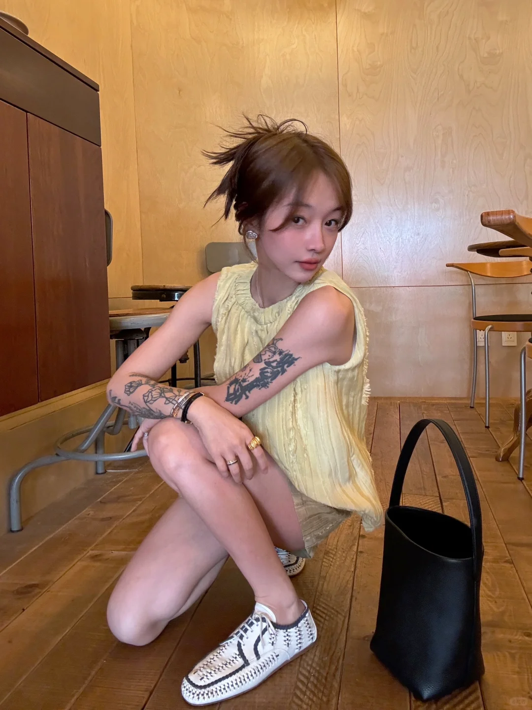 背心短裤好舒服