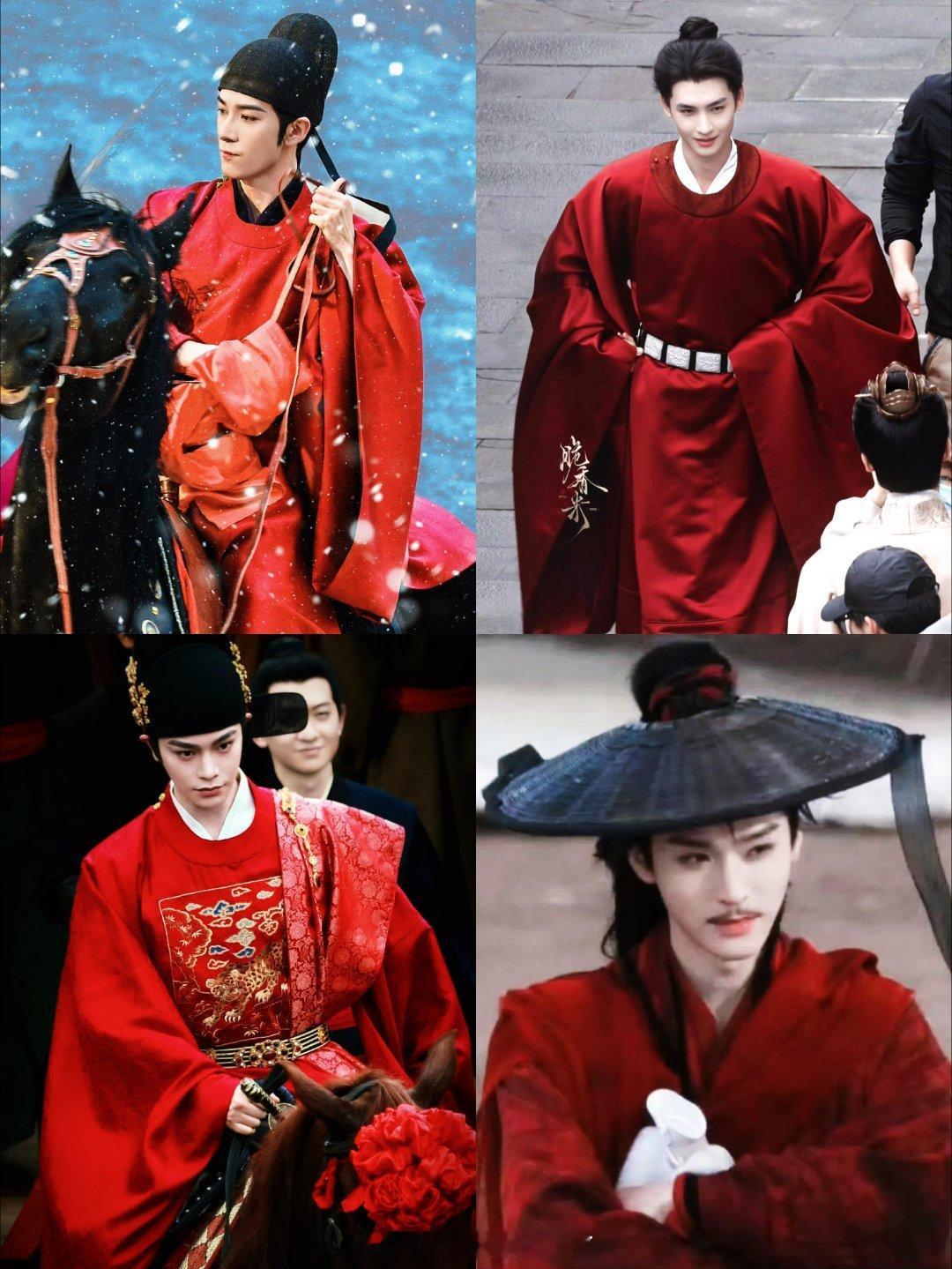 内娱男明星待播剧红衣路透 