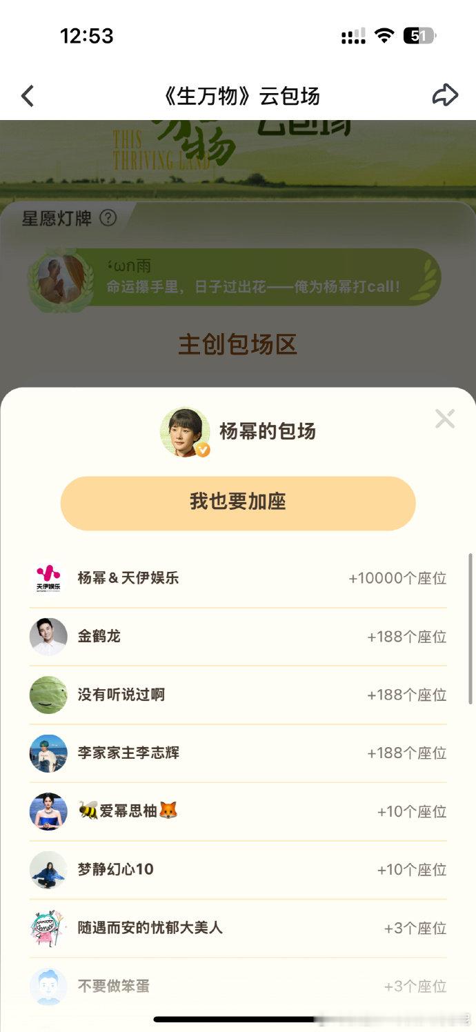 强势支持！金鹤龙包场《生万物》为杨幂打 call，剧中她的糯米团子千金与欧豪糙汉