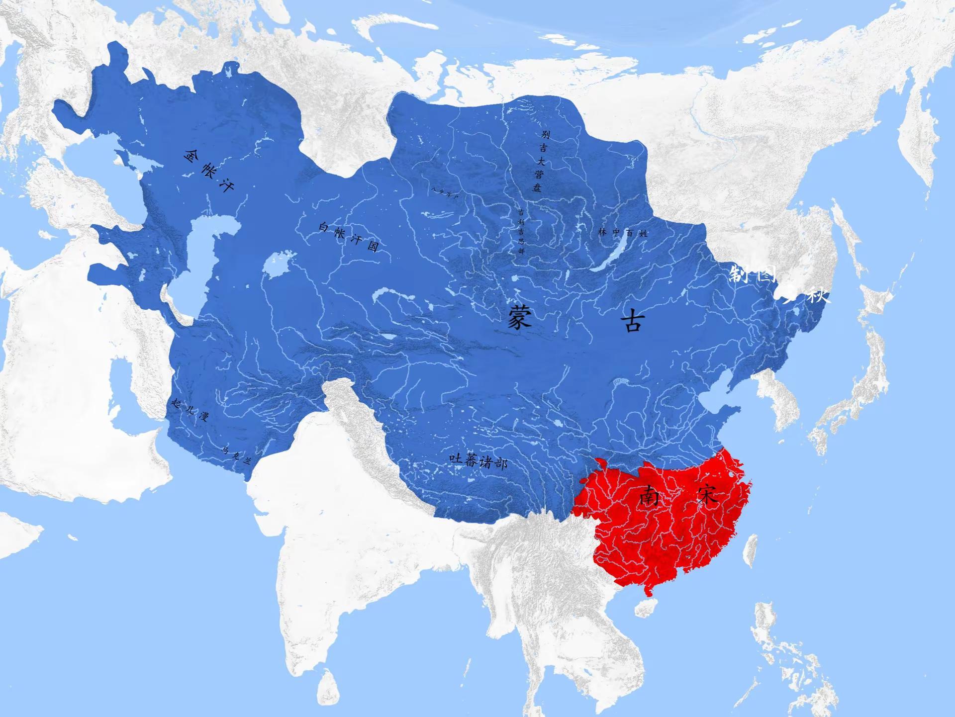 其实南宋的战力还是很强的。只是碰到了蒙古帝国 