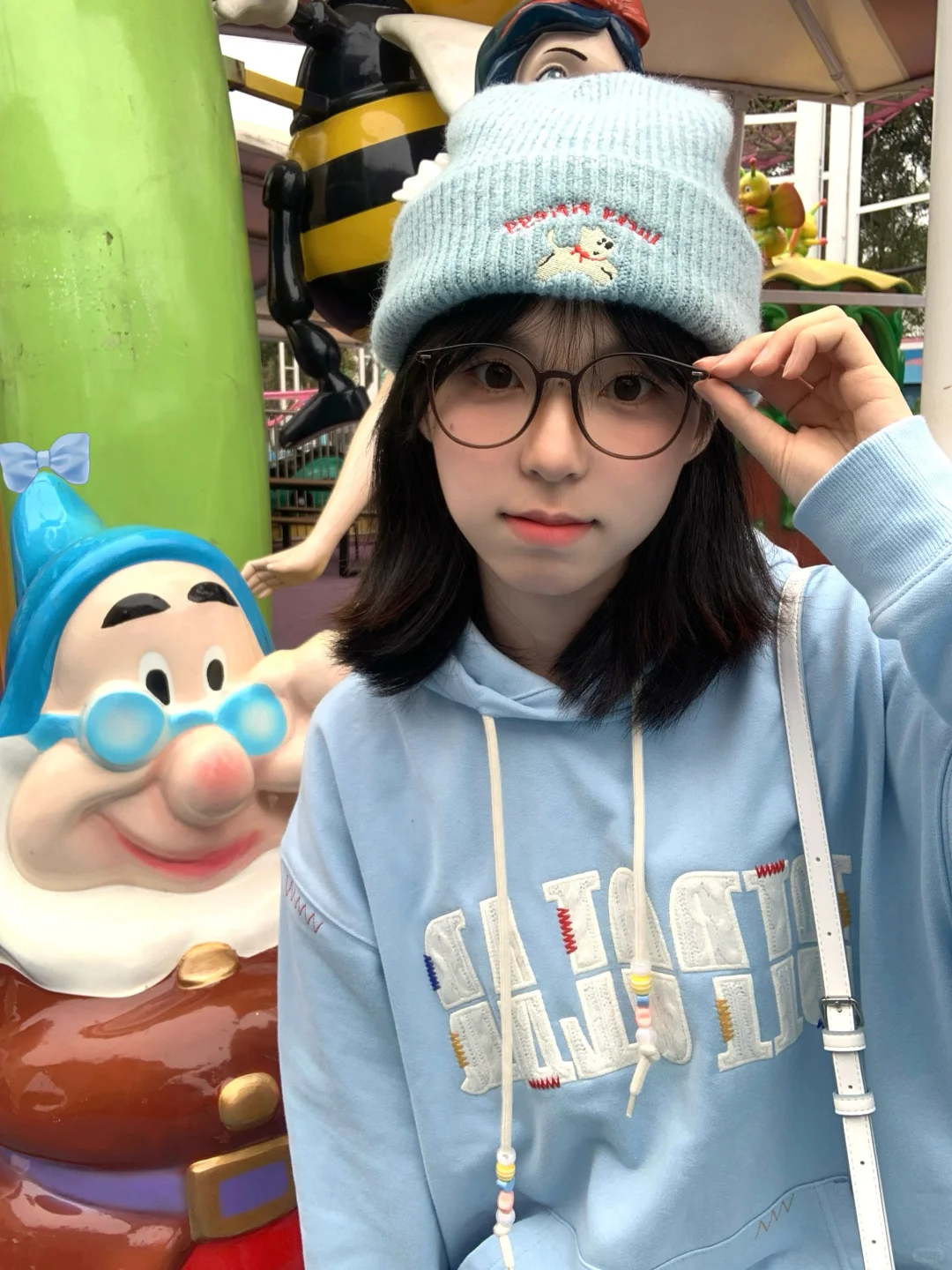 今天来游乐场玩