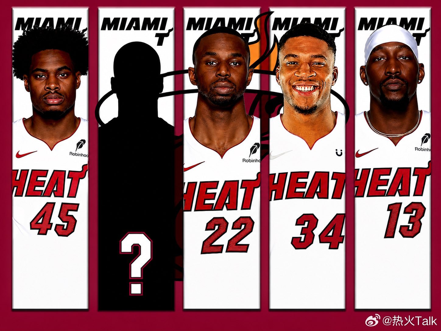 热火新赛季首发二号位会是谁？nba交易迈阿密热火