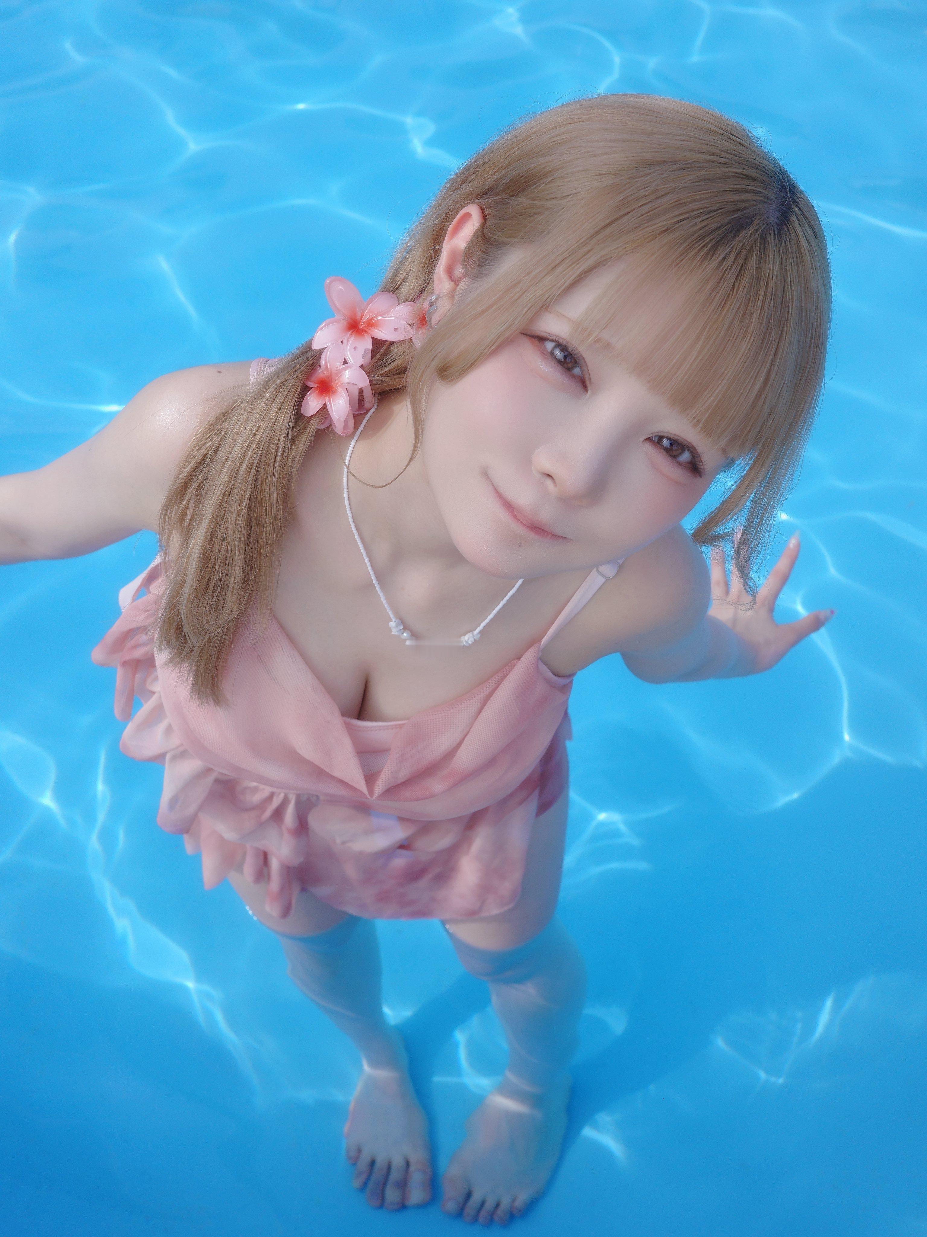 眠岸ぷりん：「和布丁一起开始夏天吧？」眠岸ぷりん【NANIMONO】所属担当色：