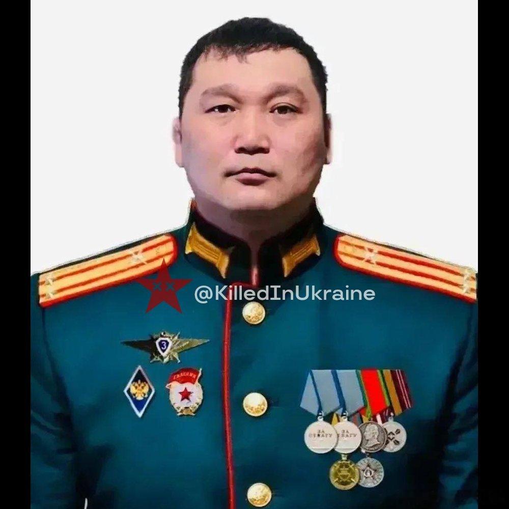 来自布里亚特的俄罗斯陆军中校穆恩库耶夫·巴托·瓦列里耶维奇（Munkuev Ba