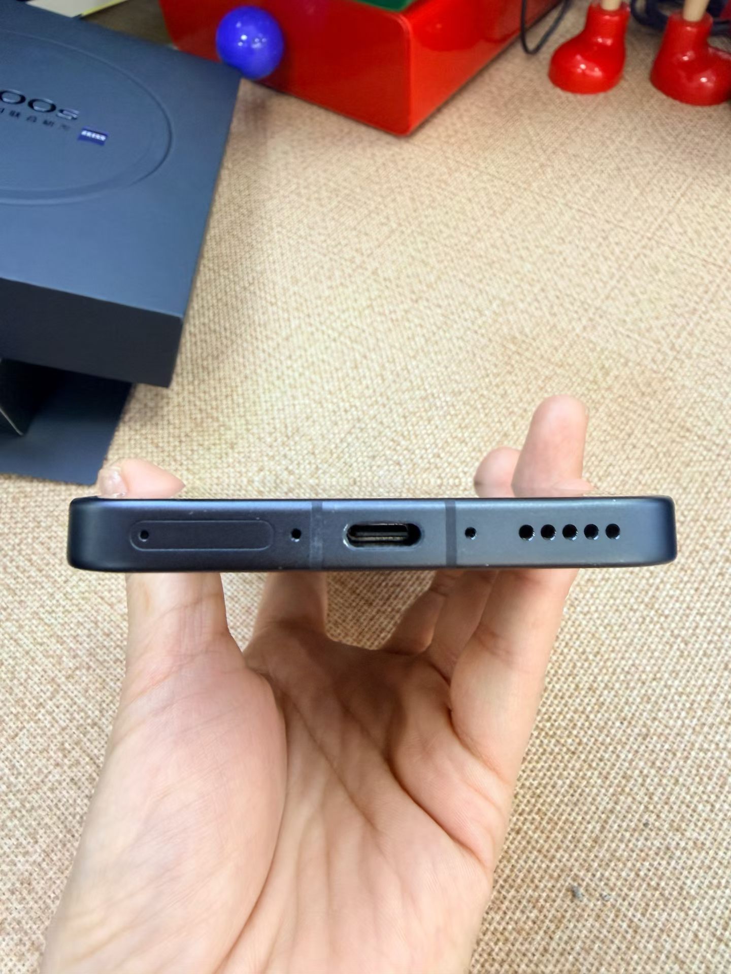 精品二手机VIVO X200S 16+512G黑电池效率97%，国行纯原，98新