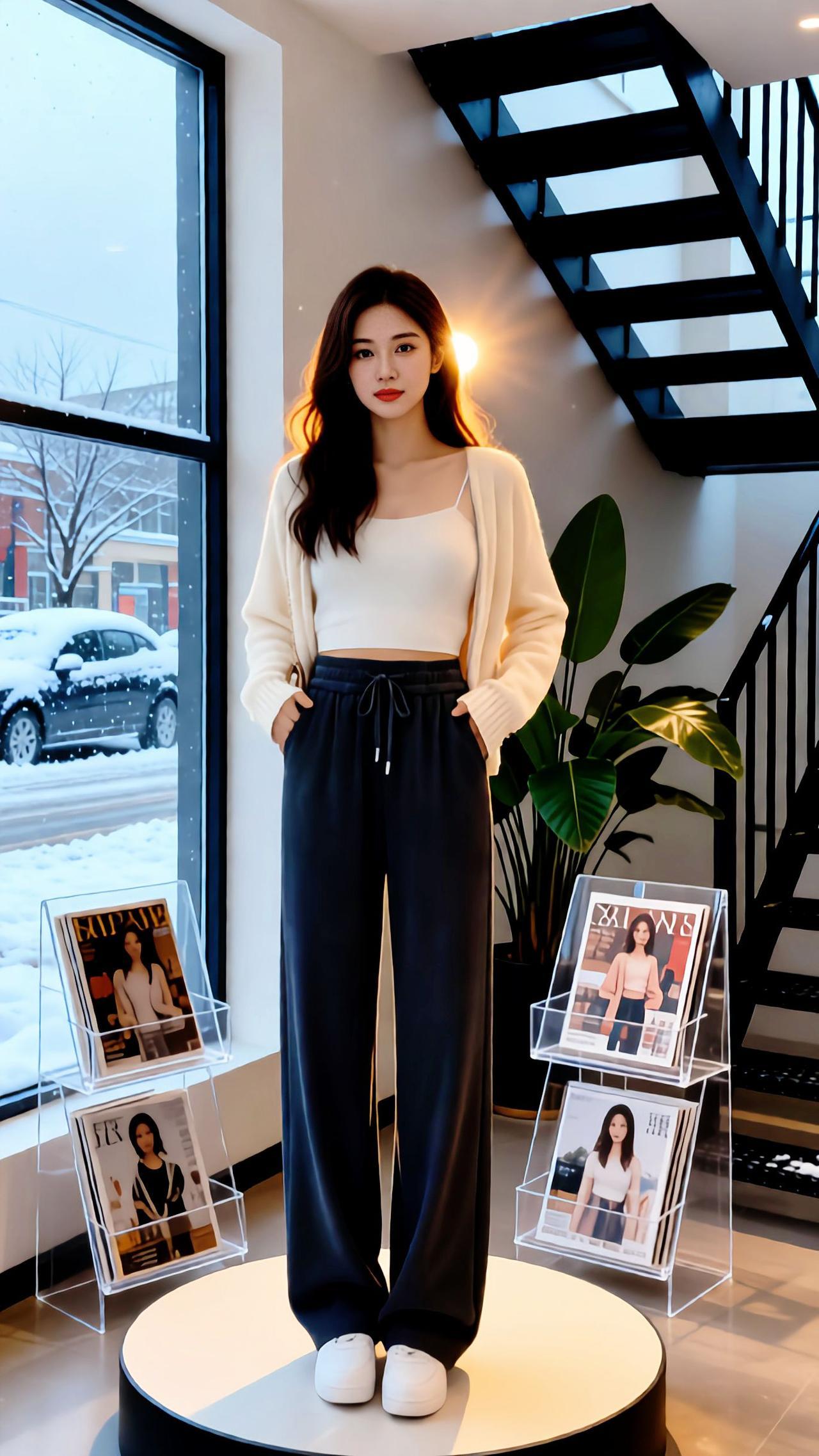 辣妹穿搭 每日分享穿搭 穿搭搭配 裤子