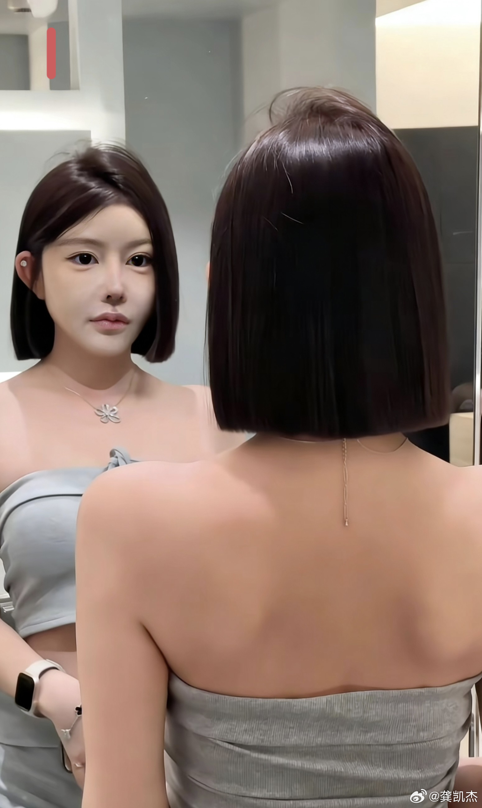 这三位同事，谁符合你的审美？