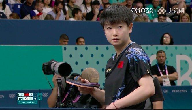 #孙颖莎稳稳的很安心#莎莎真的是太稳了，让人很安心，虽然看比赛的时候还是为她紧张