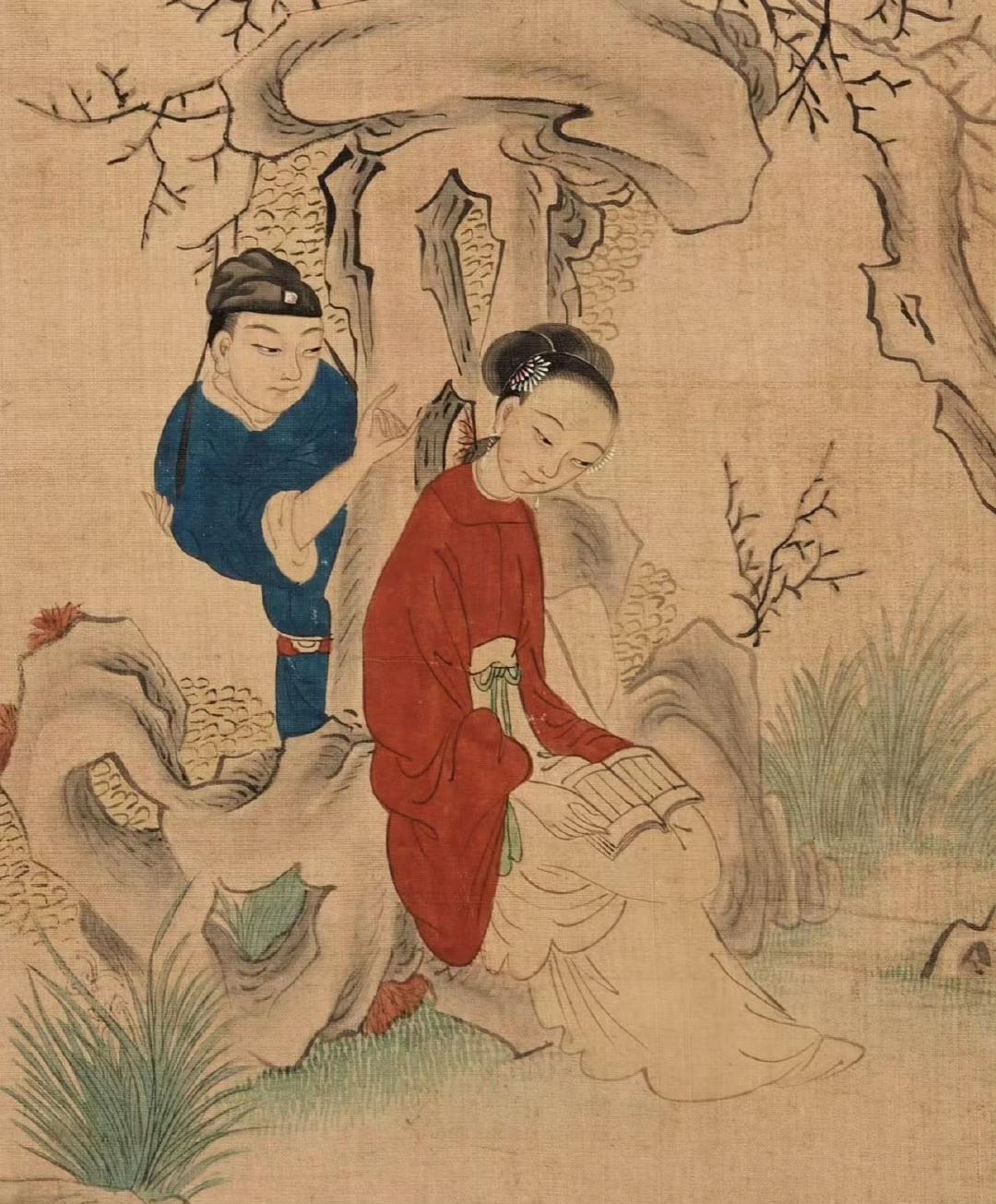 墨香里的自在🌿
 
“闭门翻卷忘尘事，不与他人论短长”
 
一方书案，几卷旧画