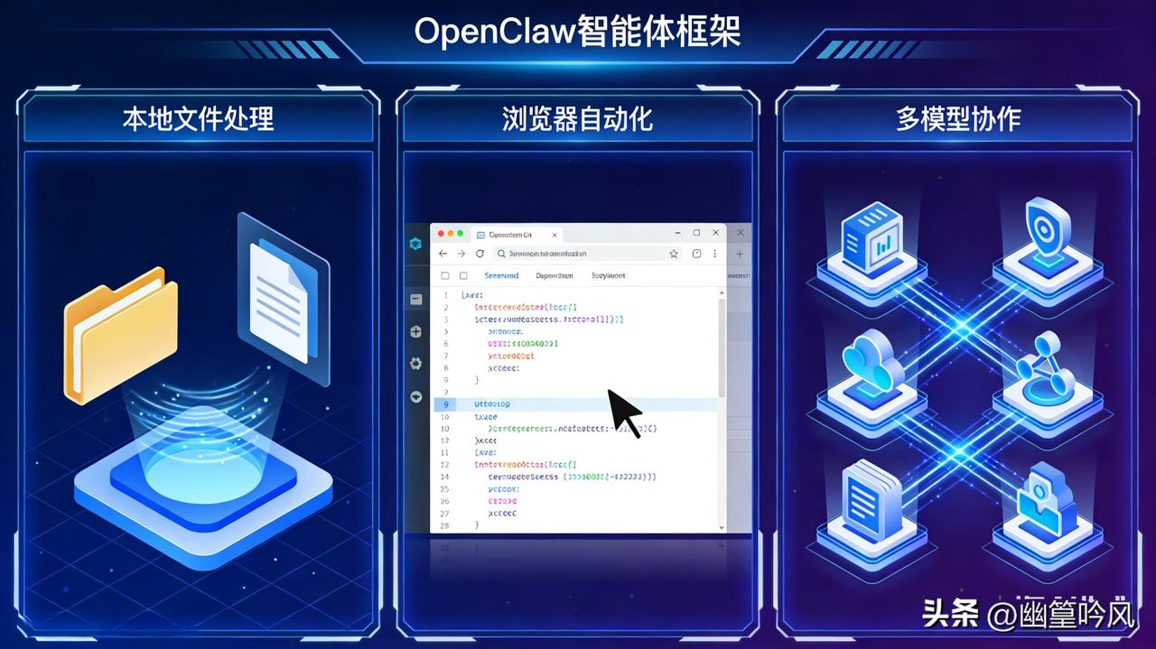 还在为繁琐任务费神？OpenClaw这款本地优先的开源AI智能体框架，就是你的高