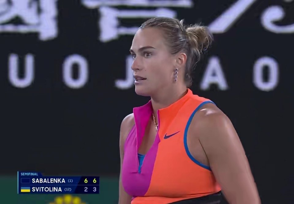  萨巴伦卡连续四年晋级澳网决赛🎾萨巴伦卡2比0斯维托丽娜澳网女单半决赛，萨巴伦