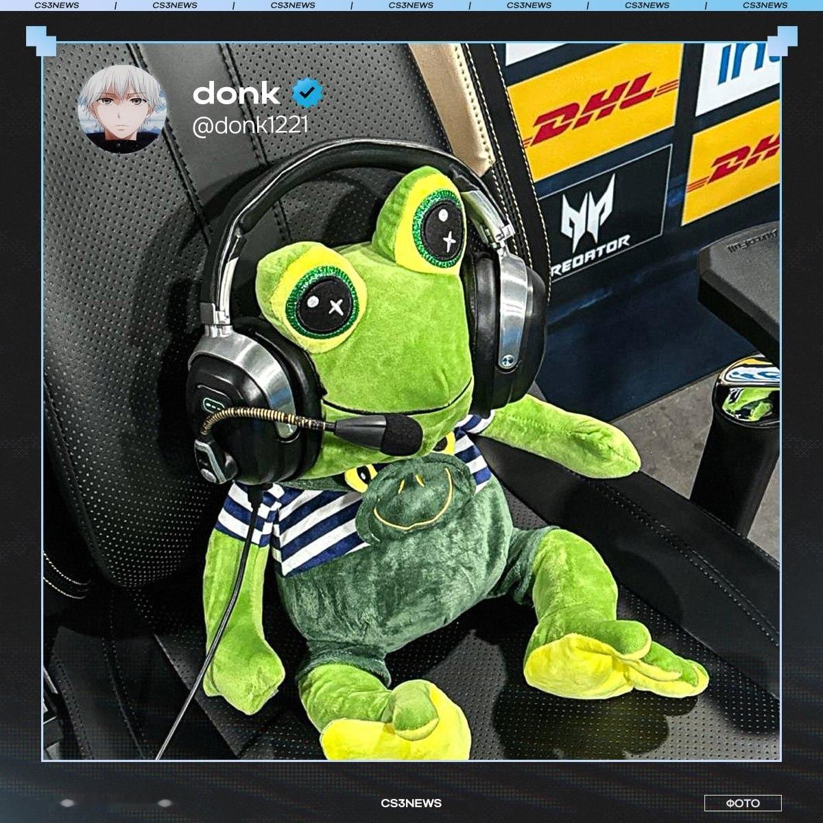 Team Spirit临时主帅公布！donk在电报晒出本次major的主教练🐸