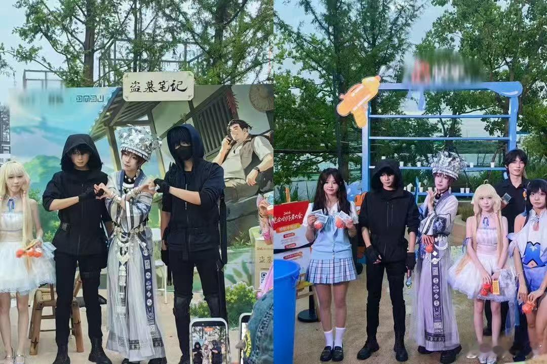 武汉偶遇张起灵吴邪名场面路人无心抓拍造就出圈名场面。喧嚣城市之中，两道身影缓缓向