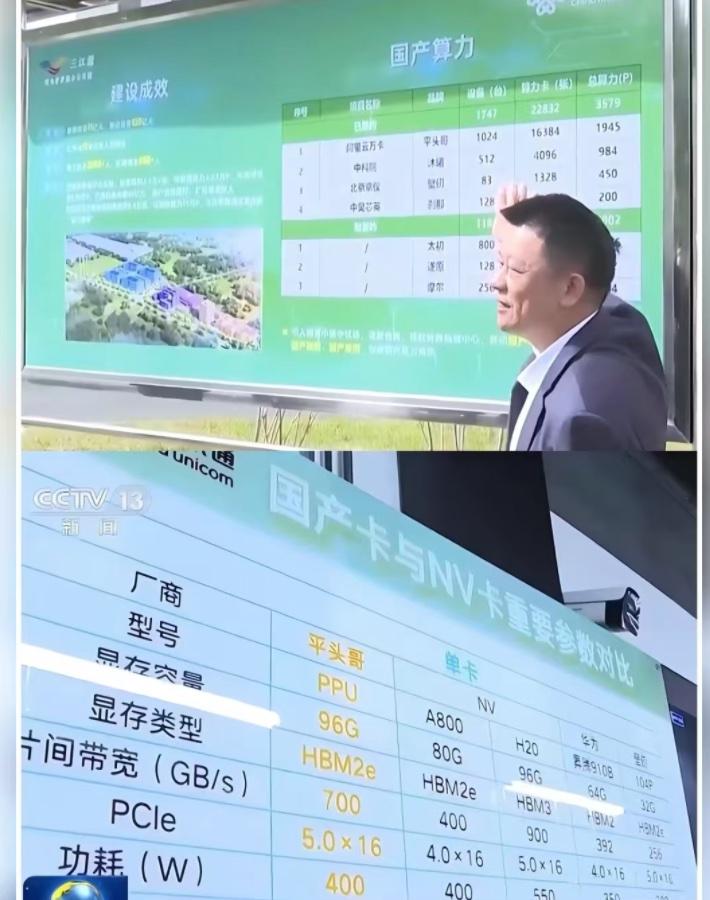 最近央视曝光的阿里「平头哥」自研算力卡和Nvidia卡性能对比

差距仍有 但在