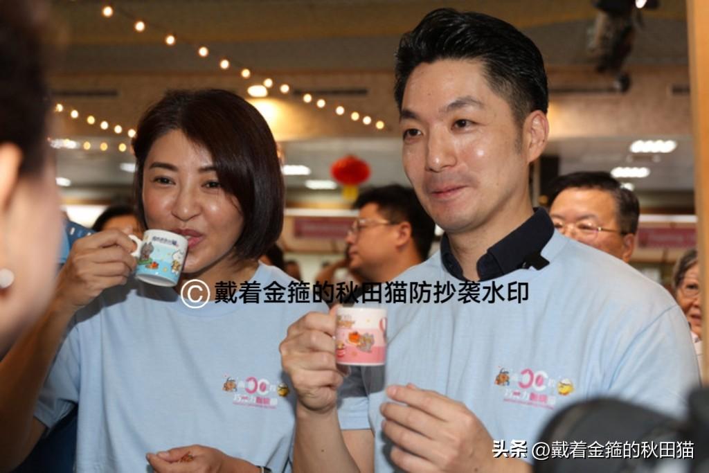 蒋万安的个人魅力已是势不可挡！
小蒋现身南投，令美女县长许淑华笑不拢嘴，两人联手