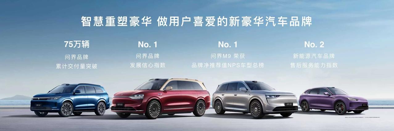 问界累计交付破75万，NPS和发展信心指数双第一，售后冲进新能源TOP2！联手宁