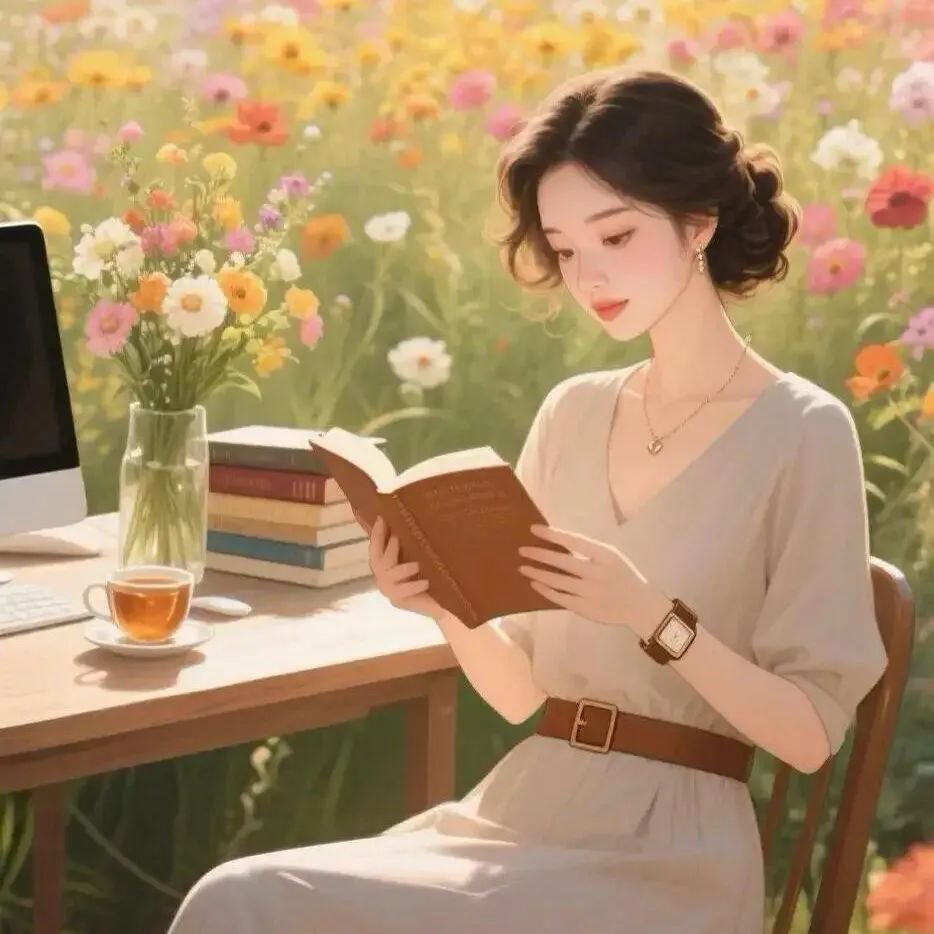 你的气质，来自于你走过的路，读过的书，爱过的人。生活没有一纸蓝图，更没有标准答案